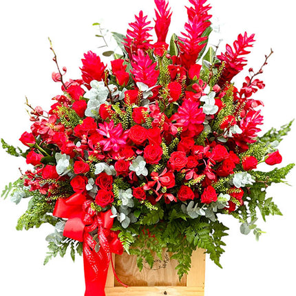 Winter Romance Basket Xmas Vietnam