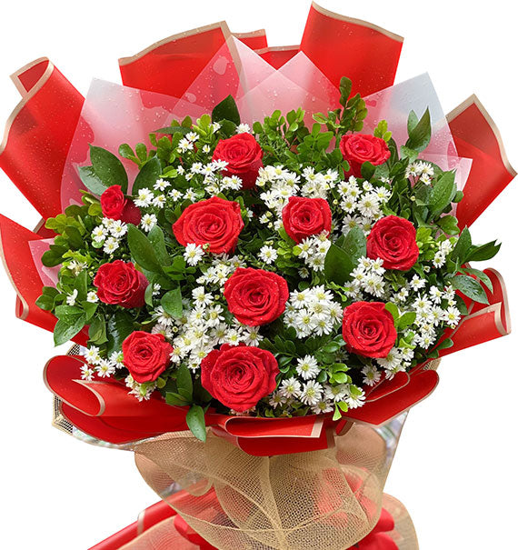 Rose flower bouquet Vietnam