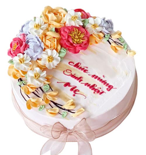 Birthday cake for girlfriend in Vietnam