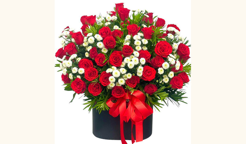 Flower Vase for Anniversary in Vietnam — flower vase delivery Vietnam