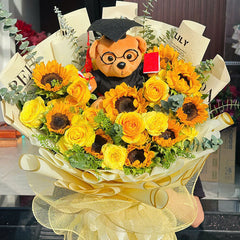 graduation flowers vietnam