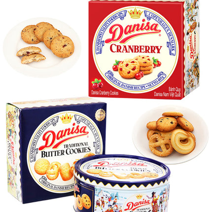 2 Boxes Danisa Cookies Tet Food Vietnam