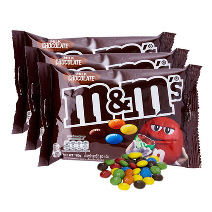 3 Bags of M&M Milk Chocolate