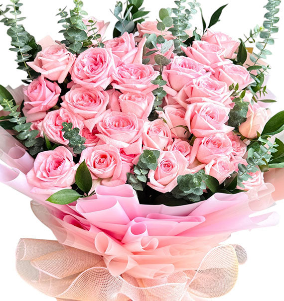 36 Ohara Pink Roses For Women's Day Vietnam