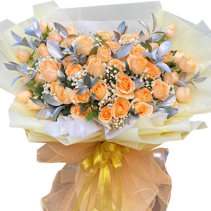 36 Orange Roses Bouquet For Mother’s Day Vietnam