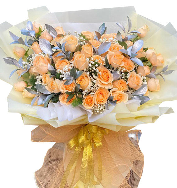 36 Orange Roses Bouquet For Mother’s Day Vietnam