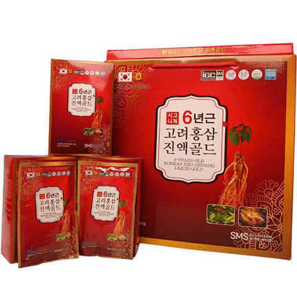 6 Years Old Korean Red Ginseng Liquid Gold Nonghyup Gifts Vietnam