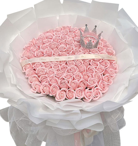 Always In Bloom Valentine's Waxed Rose Vietnam