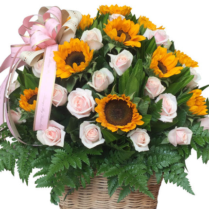Anniversary Flower Basket Vietnam