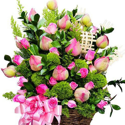 Anniversary Lotus Basket Vietnam