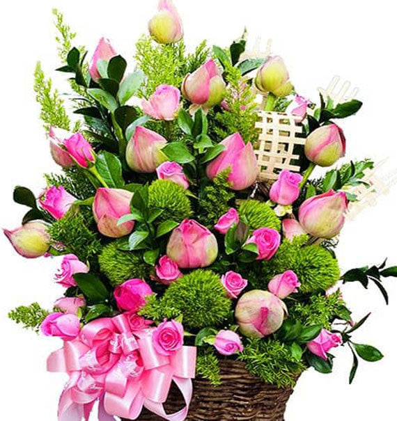 Anniversary Lotus Basket Vietnam