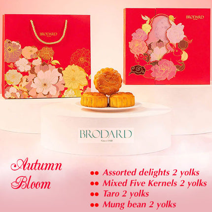 Autumn Bloom Brodard Mooncake Vietnam