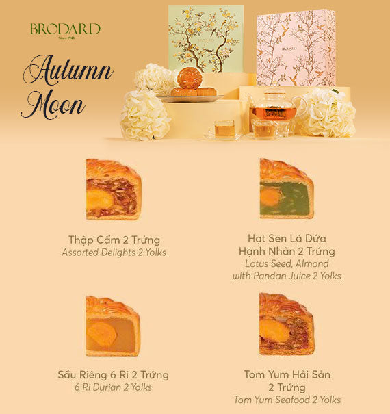 Autumn Moon Brodard Mooncake Vietnam