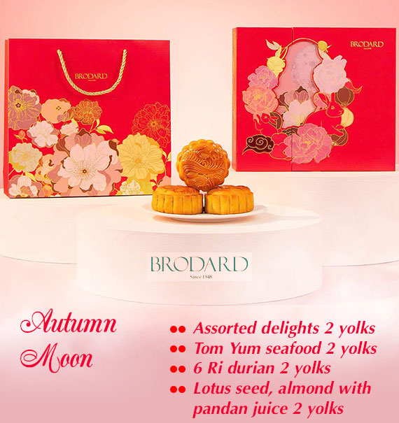 Autumn Moon Brodard Mooncake Vietnam