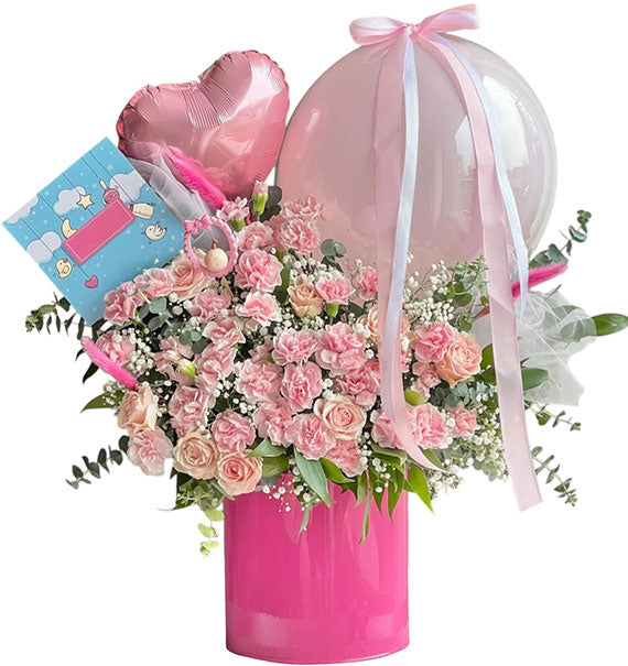 Baby Girl Flower Box Vietnam