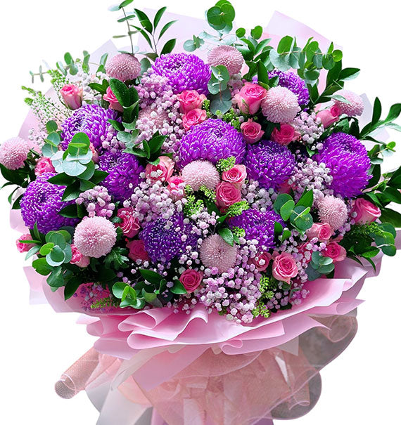 Beautiful Flowers Bouquet For Mother’s Day Vietnam