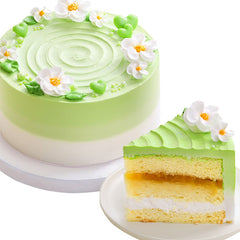 Beautiful Green Cake Savoure Vietnam