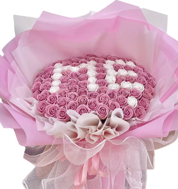 Because You’re Mom Waxed Rose Bouquet Vietnam