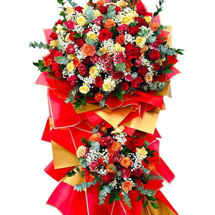 Best Grand Opening Flower Stand Vietnam