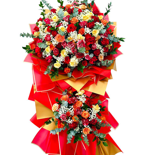 Best Grand Opening Flower Stand Vietnam