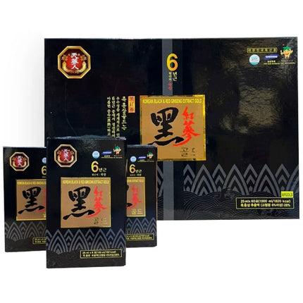 Black Red Ginseng Extract Gold Apgold Korean