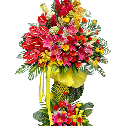 Blessed Congratulations Flower Stand Vietnam