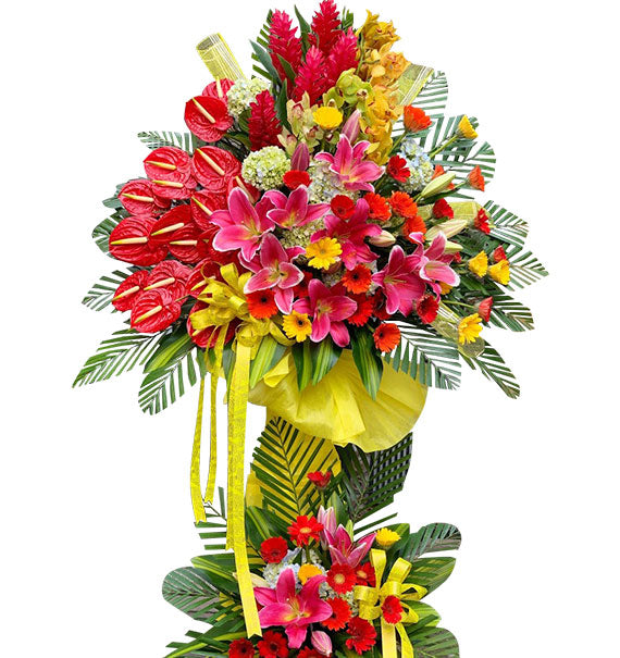 Blessed Congratulations Flower Stand Vietnam
