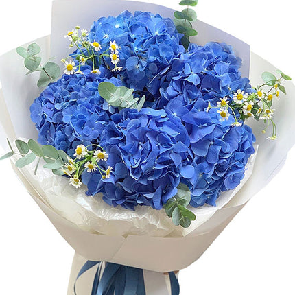 Blue Hydrangea Bouquet Vietnam