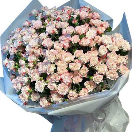 Blush Pink Spray Roses For Vietnamese Women's Day
