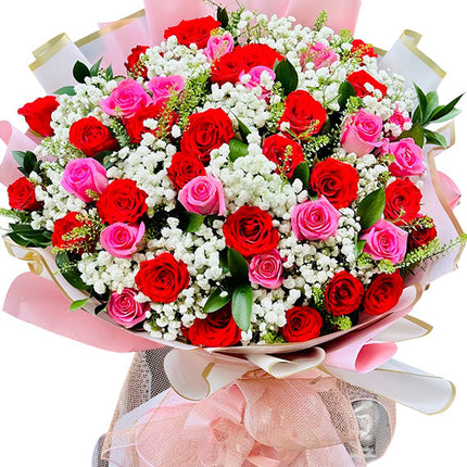 Bouquet of Mixed Roses For Mother’s Day Vietnam