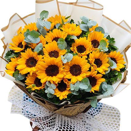 Bouquet Of Sunflowers Vietnam