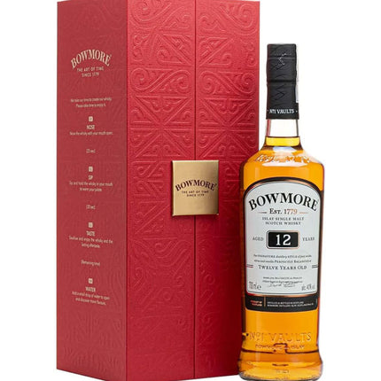 Bowmore 12 Year Old Tet Wine Vietnam