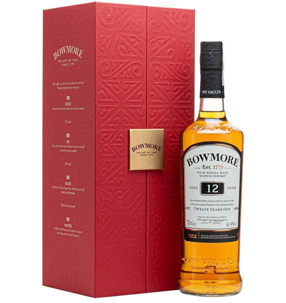 Bowmore 12 Year Old Tet Wine Vietnam