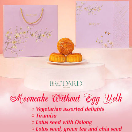 Brodard Mooncake Vietnam Without Egg Yolk