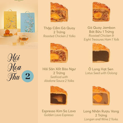 Brodard Mooncakes Autumn Floral Symphony #2