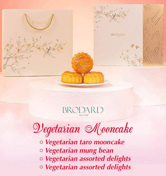 Brodard Vegetarian Mooncake Gift Vietnam