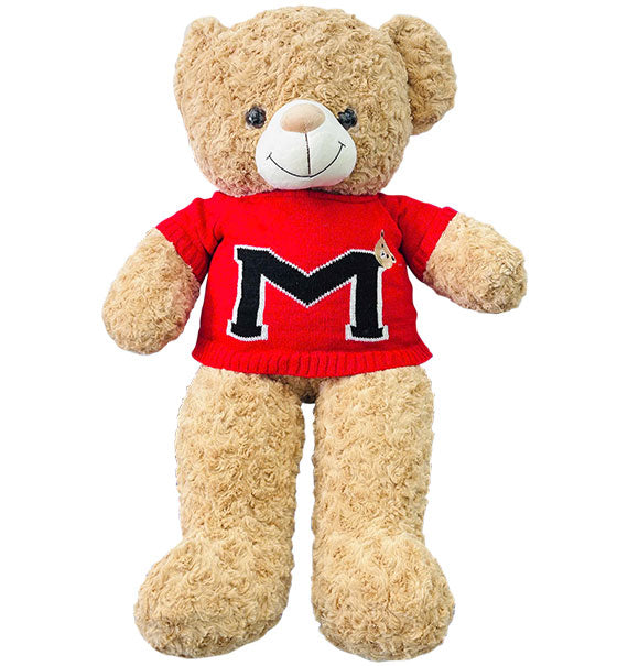Brown Teddy Bear With Red T-shirt Gifts Vietnam
