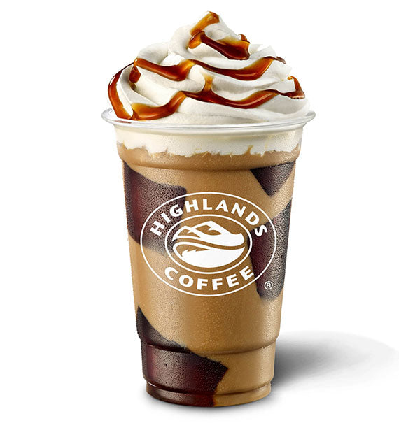 Caramel Coffee Freeze Highlands Coffee Vietnam