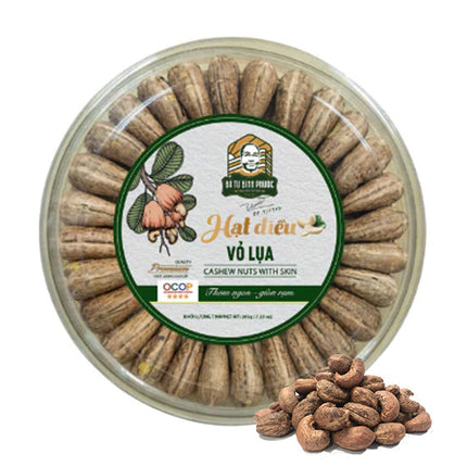 cashew nuts with skin 205gr tet food vietnam