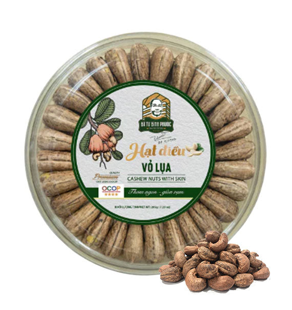 cashew nuts with skin 205gr tet food vietnam