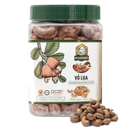 cashew nuts with skin 400gr tet food vietnam