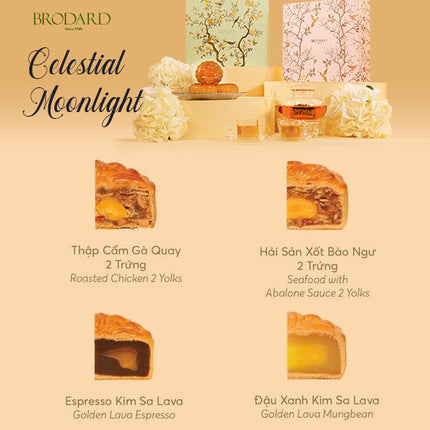 Celestial Moonlight Brodard Mooncake Vietnam