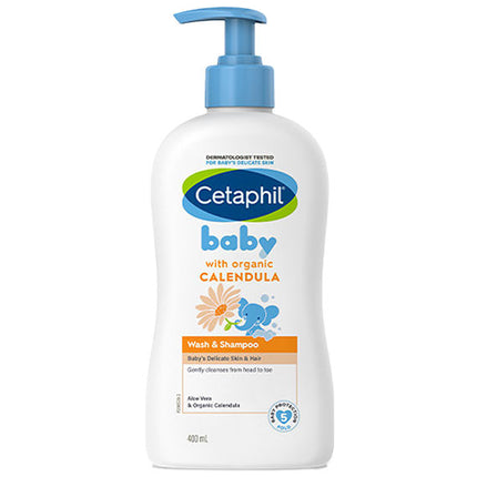 Cetaphil Baby With Organic Calendula Wash and Shampoo 400ml Vietnam