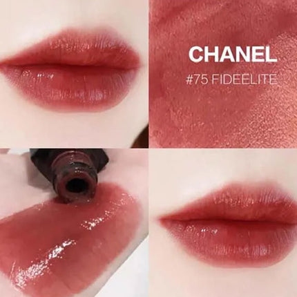 Chanel Rouge Allure Laque 75 Fidelite On Lip