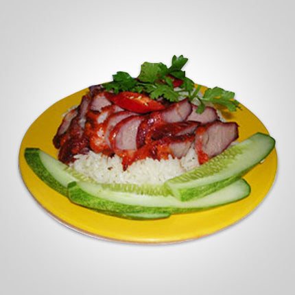 Char Siew With Rice Food Vietnam