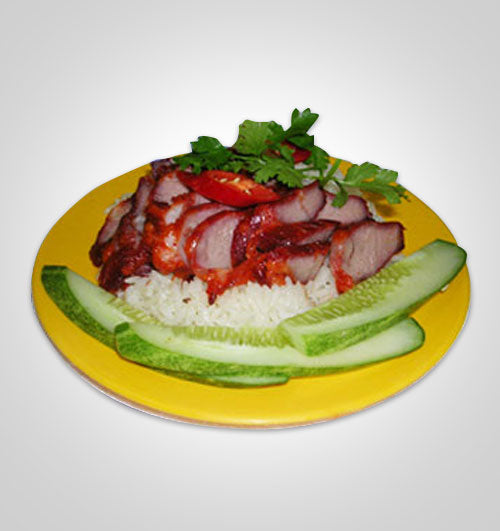 Char Siew With Rice Food Vietnam