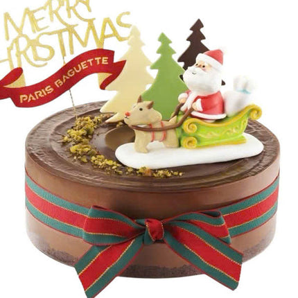 Choco Pistachio Cake Xmas Vietnam