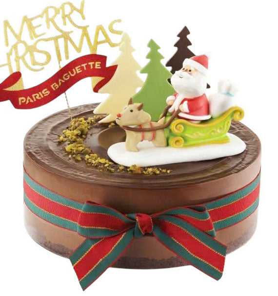 Choco Pistachio Cake Xmas Vietnam