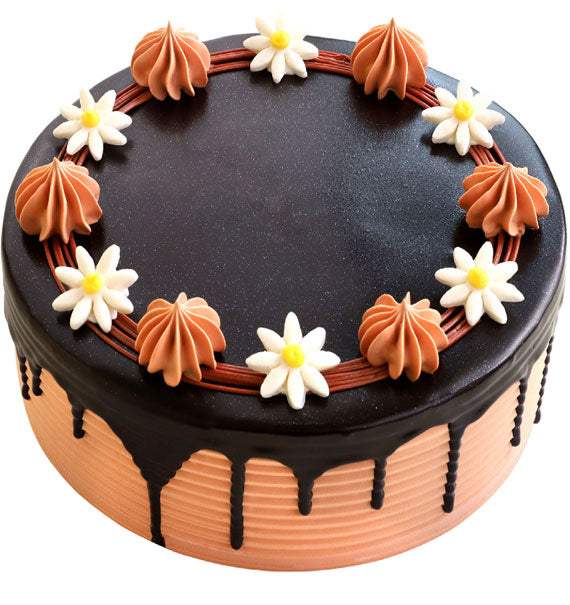 Chocolate Flowers Cake Savoure Vietnam