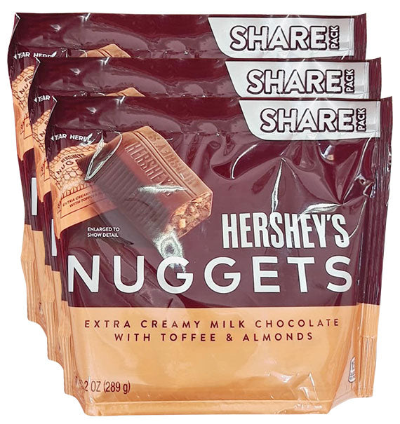Chocolate Hershey’s Nuggets Almonds 03 Bags